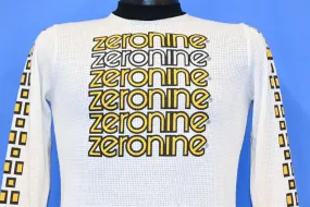 80s Zeronine BMX Cycling Padded Thermal Jersey t-shirt Small