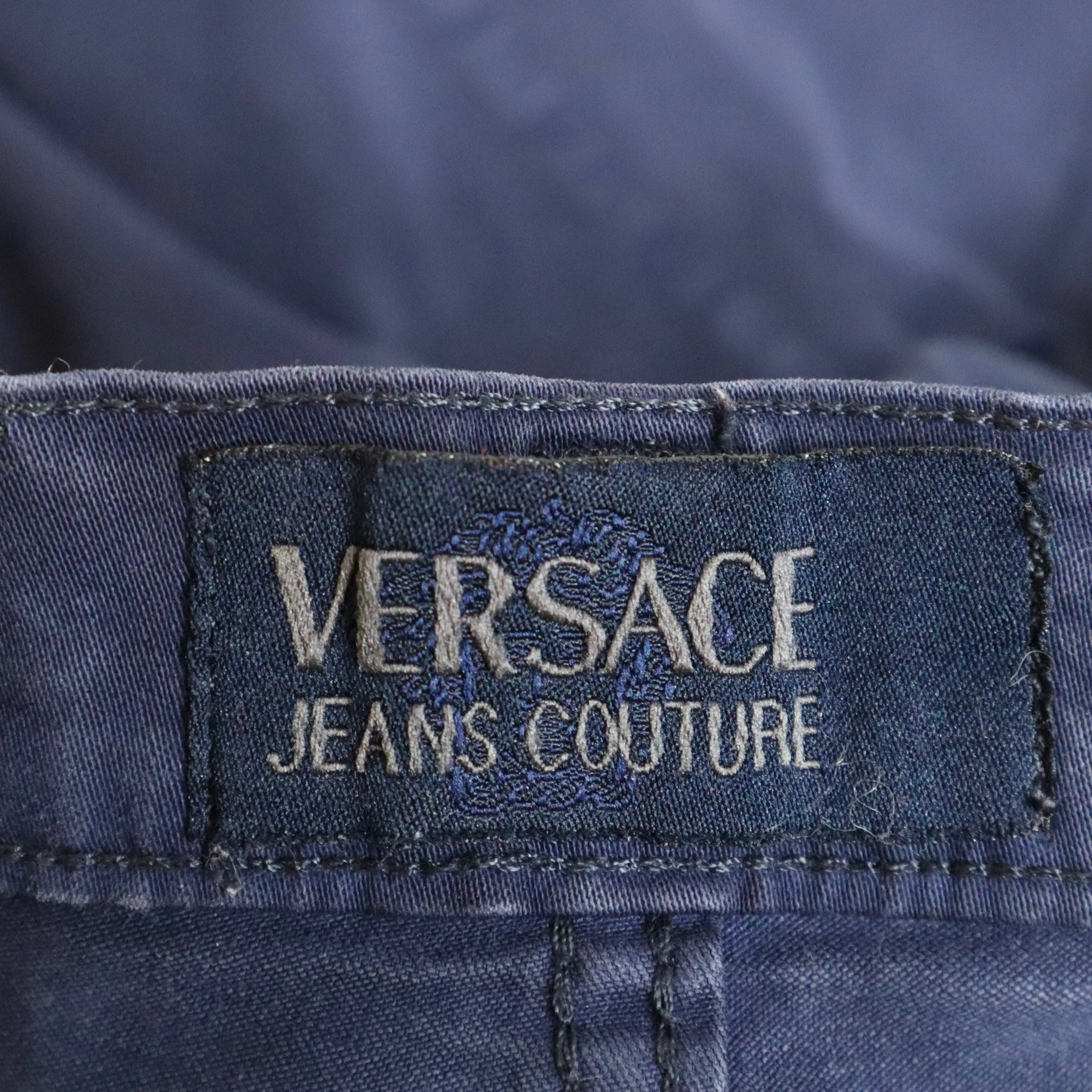 90s VERSACE High Waisted Pants (S)