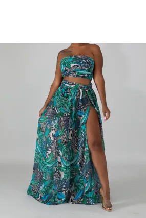 Abigail Maxi Skirt Set (Sizes: S-L)