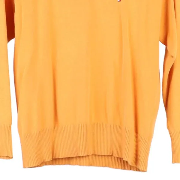 Age 10 Tommy Hilfiger Jumper - Small Orange Cotton