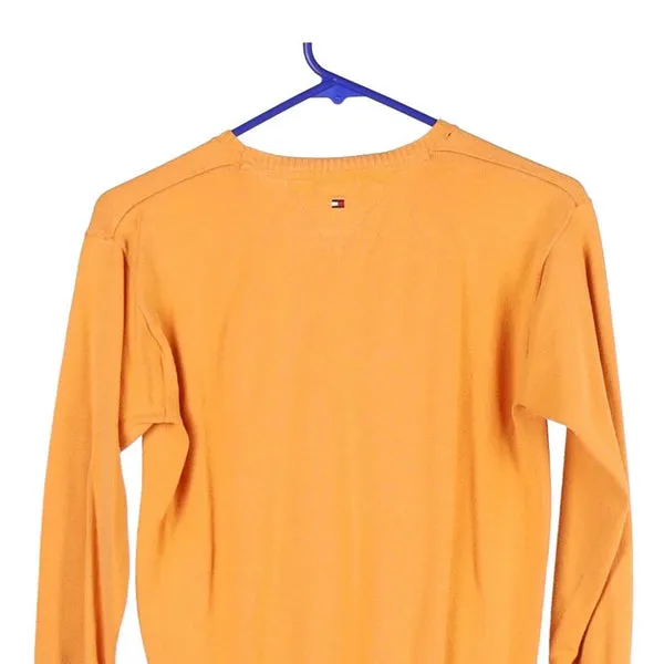 Age 10 Tommy Hilfiger Jumper - Small Orange Cotton
