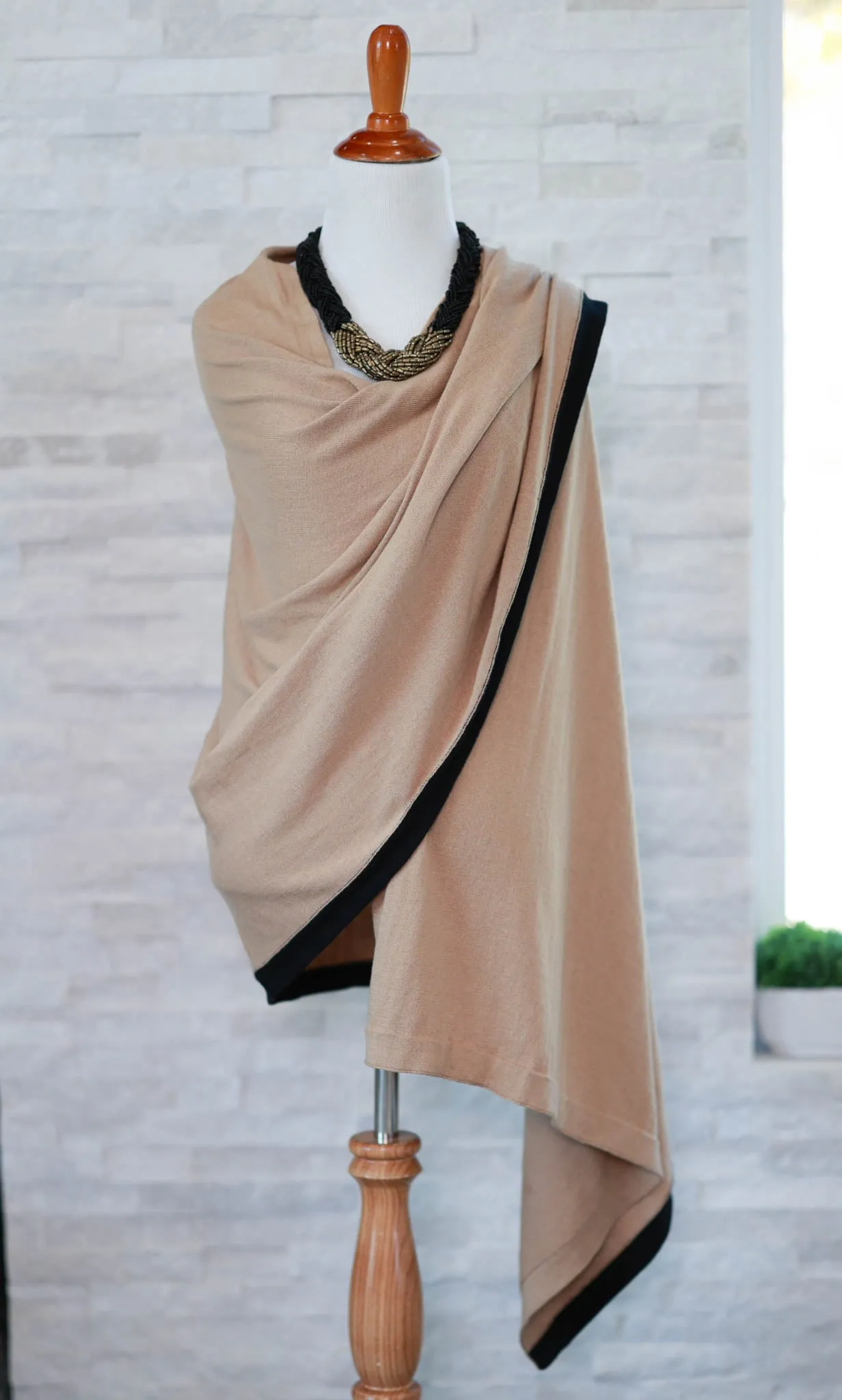 All Season Scarf -Tan