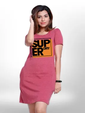 Amazing Super Dry Comfortable Long T-shirt For Womens