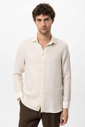 ANT Cotton Striped Men's Shirt - Meerbusch