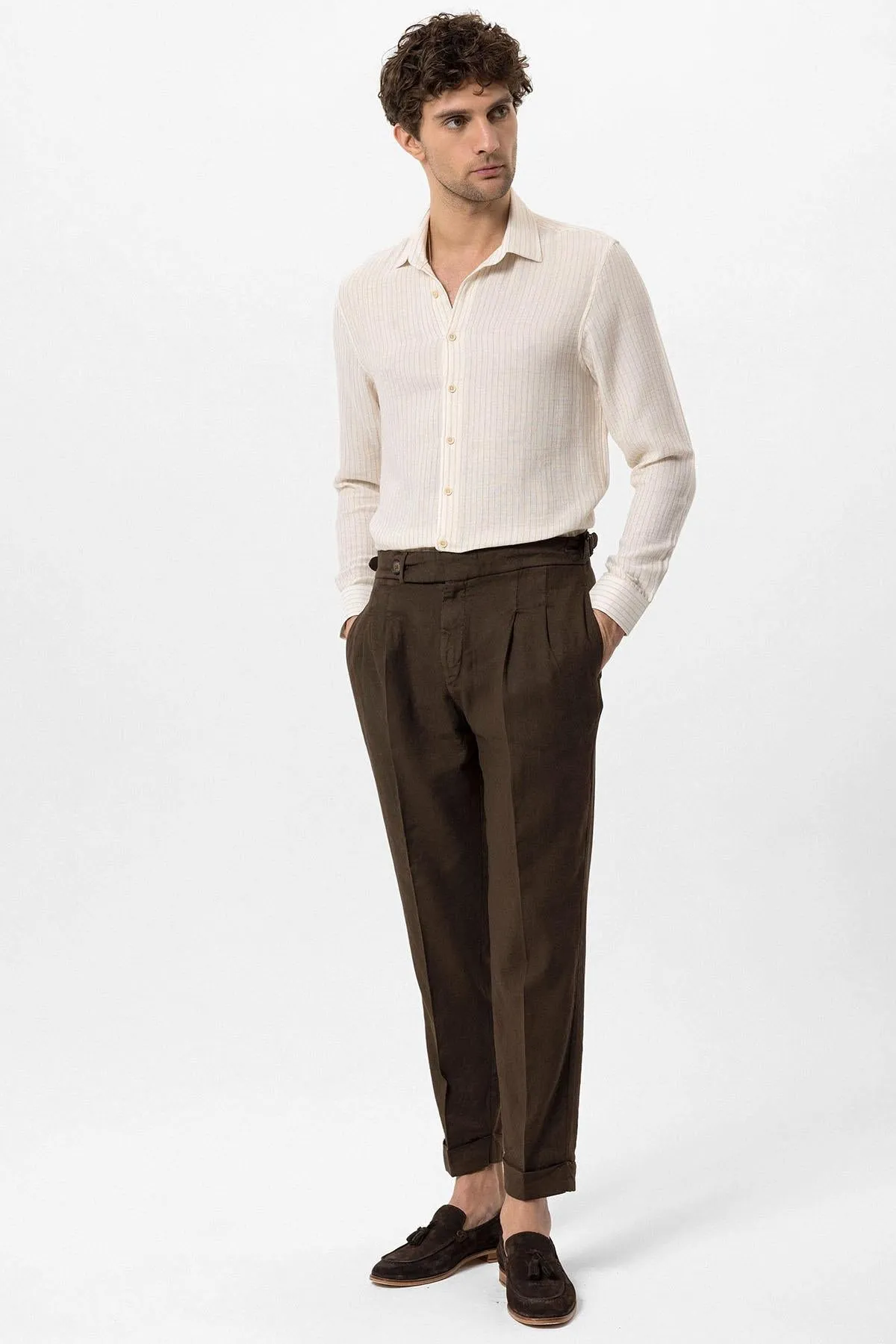 ANT Cotton Striped Men's Shirt - Meerbusch