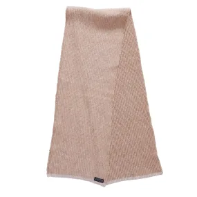 Belmont Plaited Half Cardigan Scarf - Caramel
