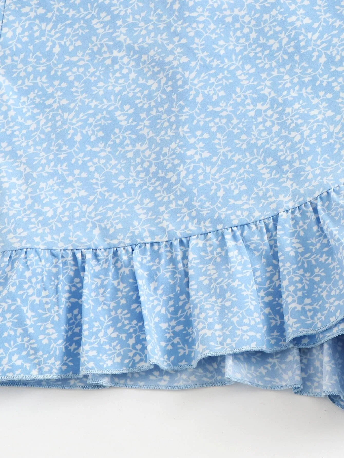 Boho All Over Print Wrap Natural Women Shorts