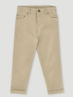 Boys Tan Denim Pant Kids