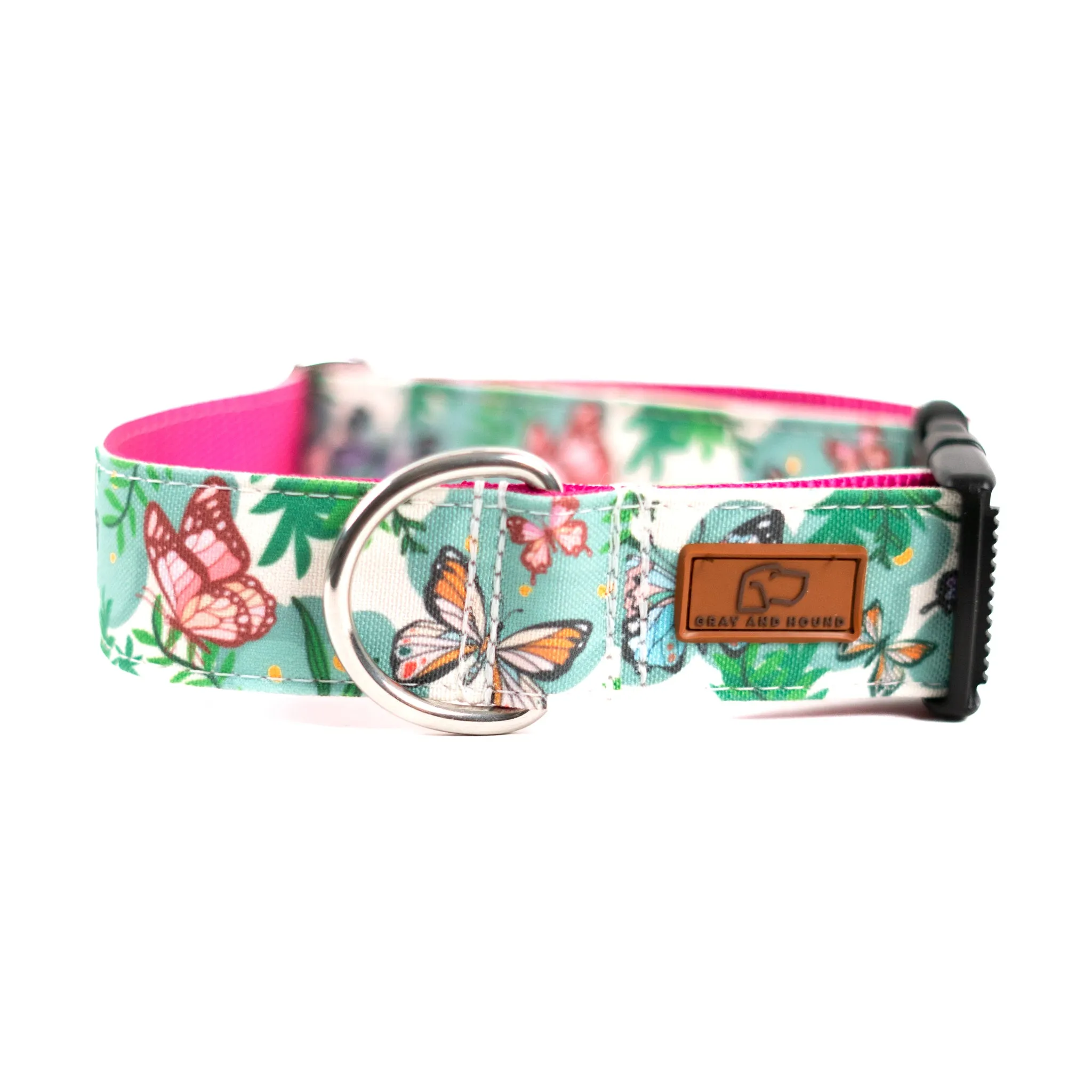 Butterfly Garden Dog Collar