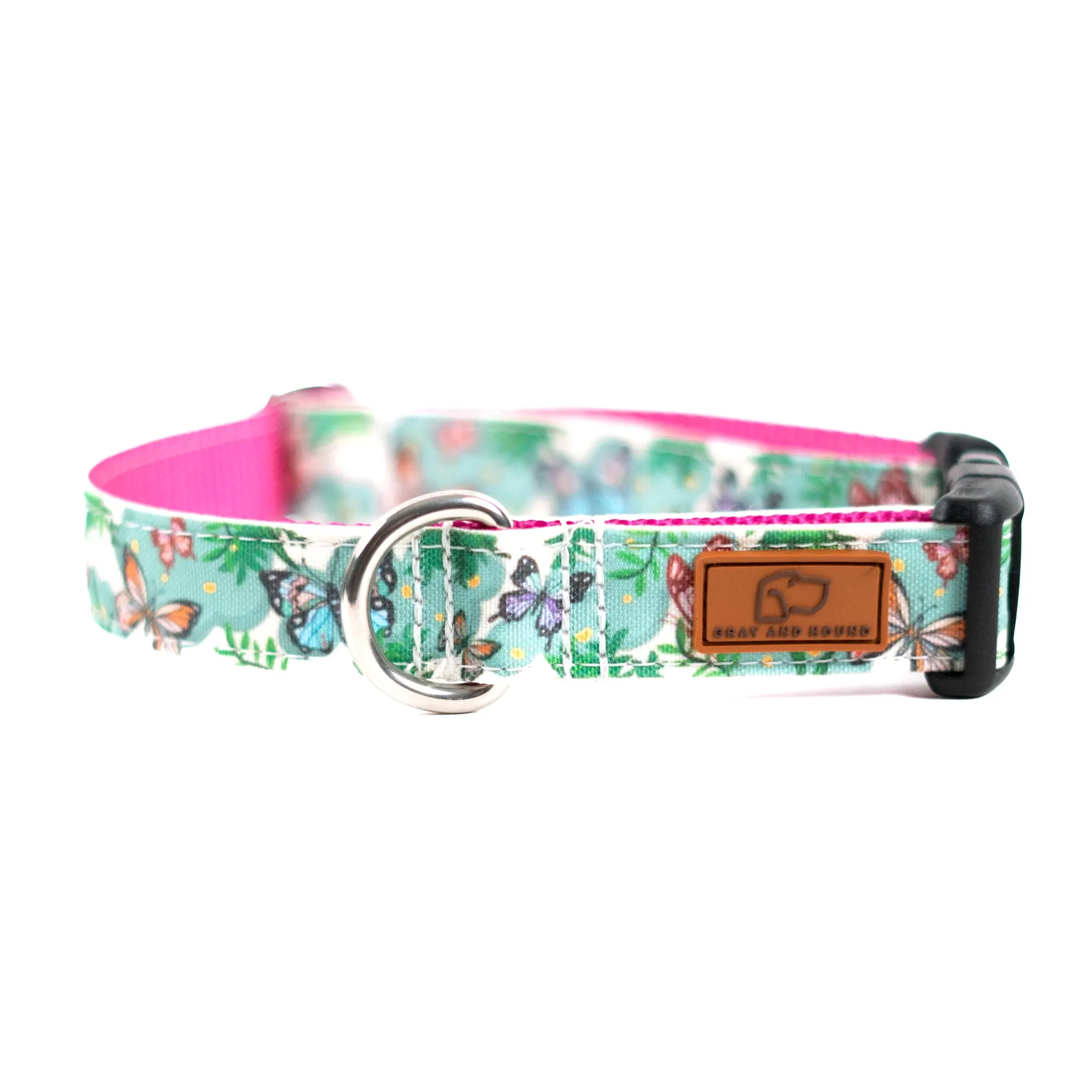 Butterfly Garden Dog Collar