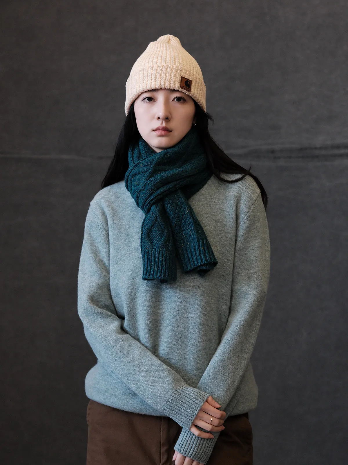 Cable Knit Scarf