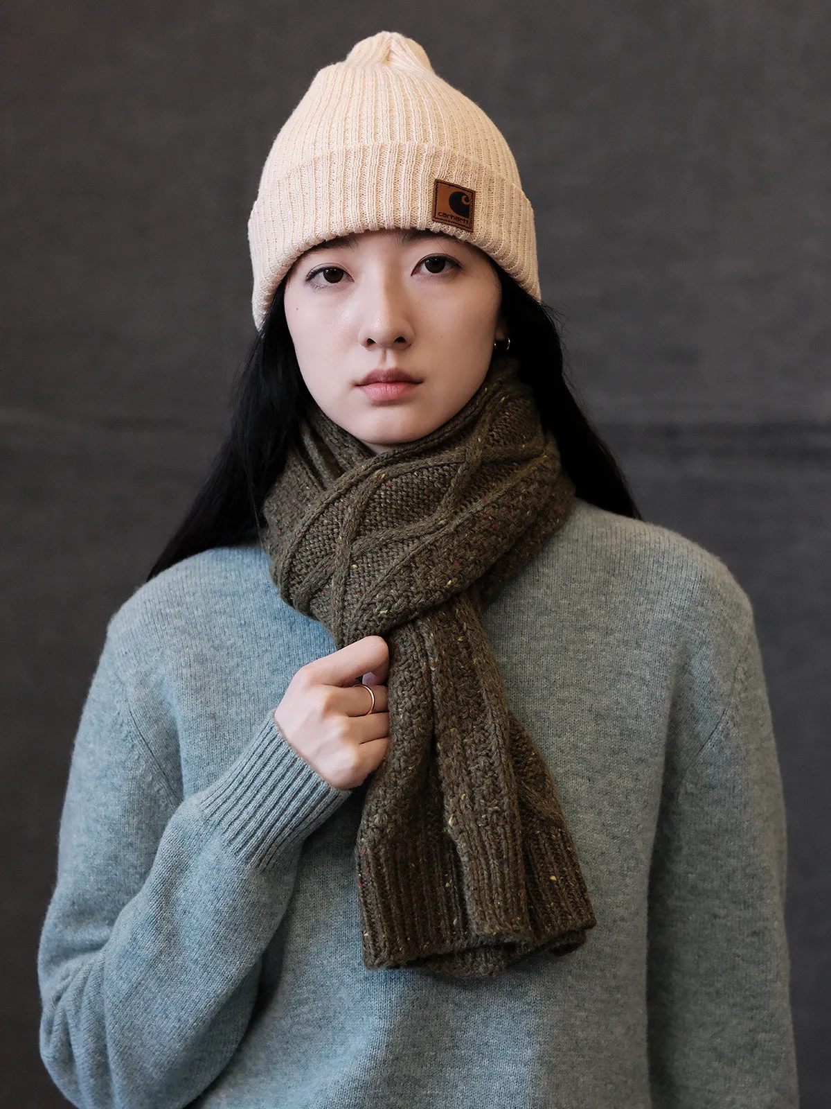 Cable Knit Scarf
