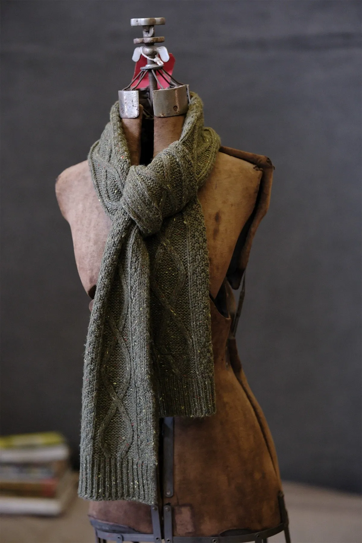 Cable Knit Scarf