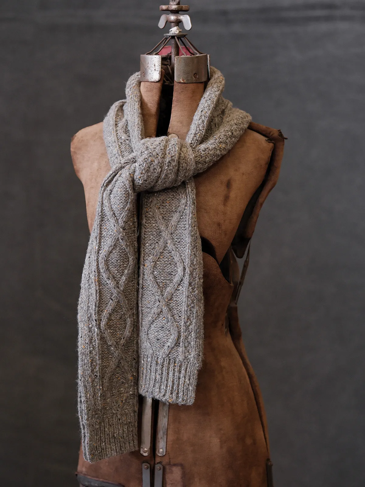 Cable Knit Scarf