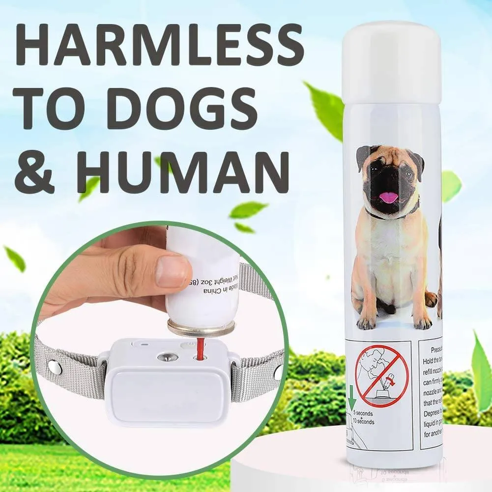 Calmshops Deluxe Dog Training Spray Collar, Dog Collar with Citronella Spray