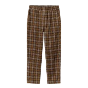 Carhartt WIP Flint Pant - Hamilton Brown Wiley Check
