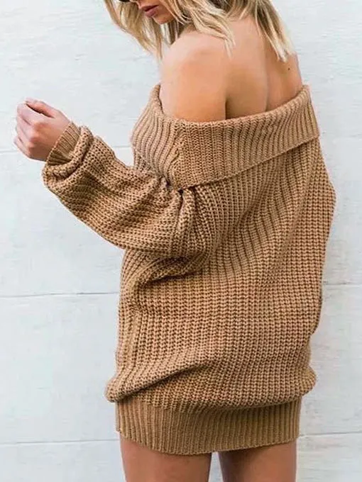 Carolina Off-Shoulder Knit Dress
