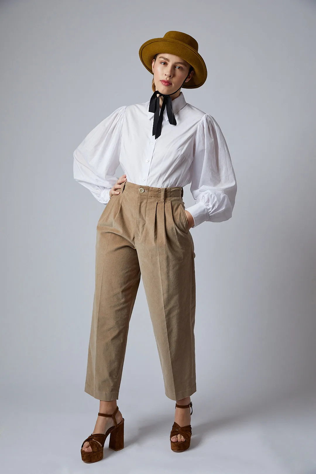 Cassie Pants - Corduroy - Camel