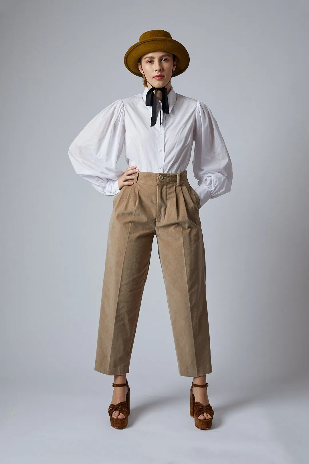 Cassie Pants - Corduroy - Camel