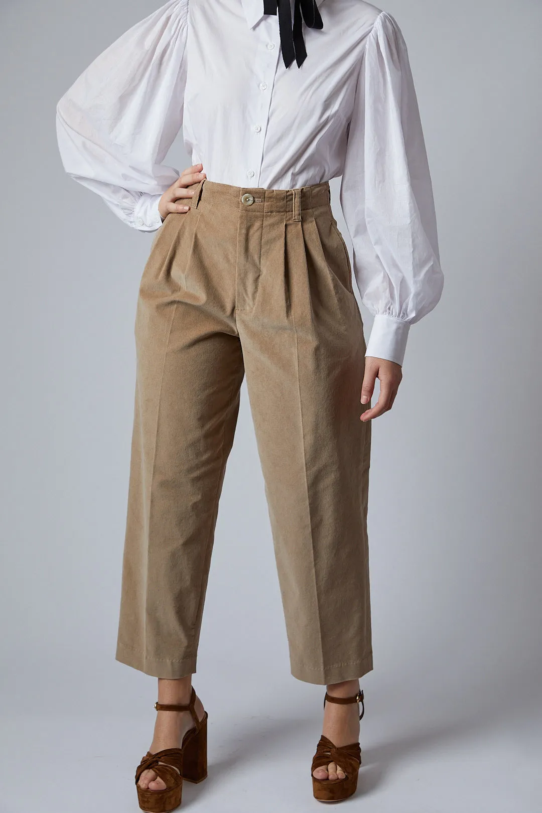 Cassie Pants - Corduroy - Camel