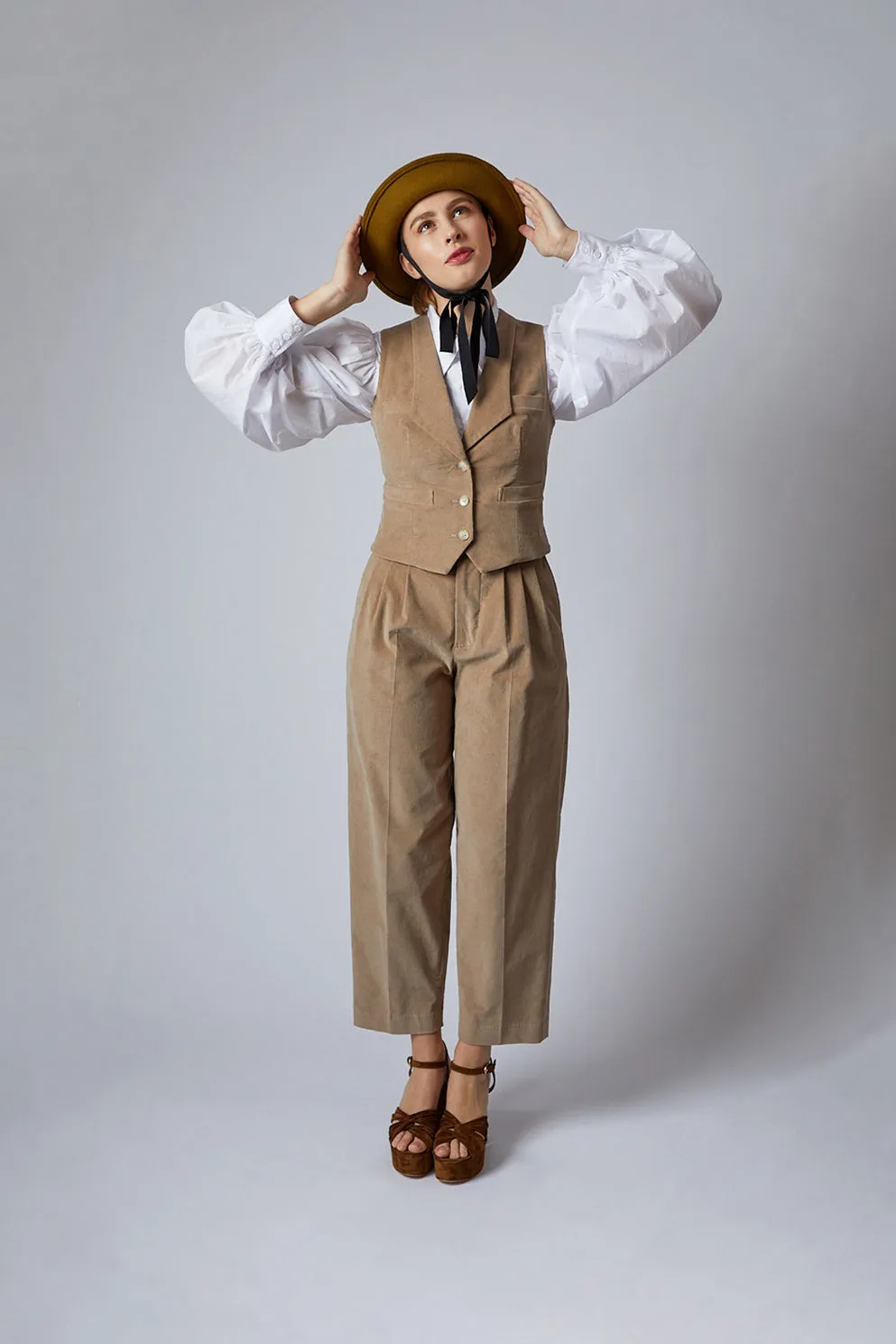 Cassie Pants - Corduroy - Camel