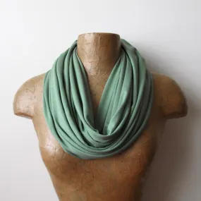 CELADON GREEN Infinity Scarf