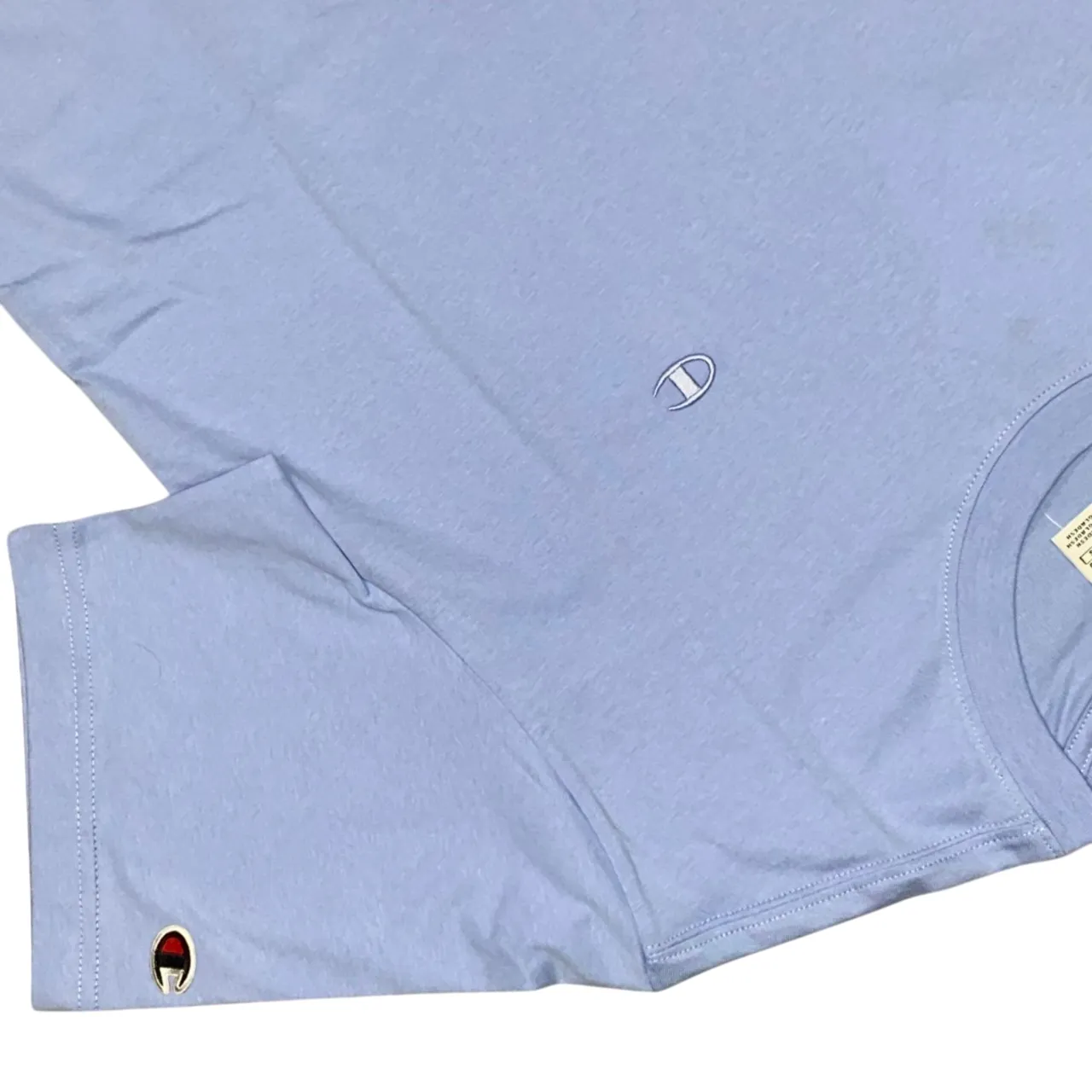 Champion maglietta manica corta da uomo 220278 BS186 celeste