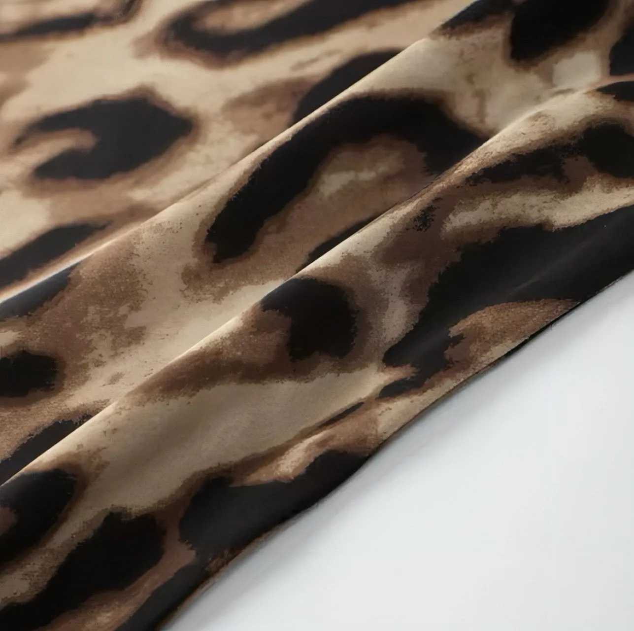 Cheetah Print Maxi Skirt