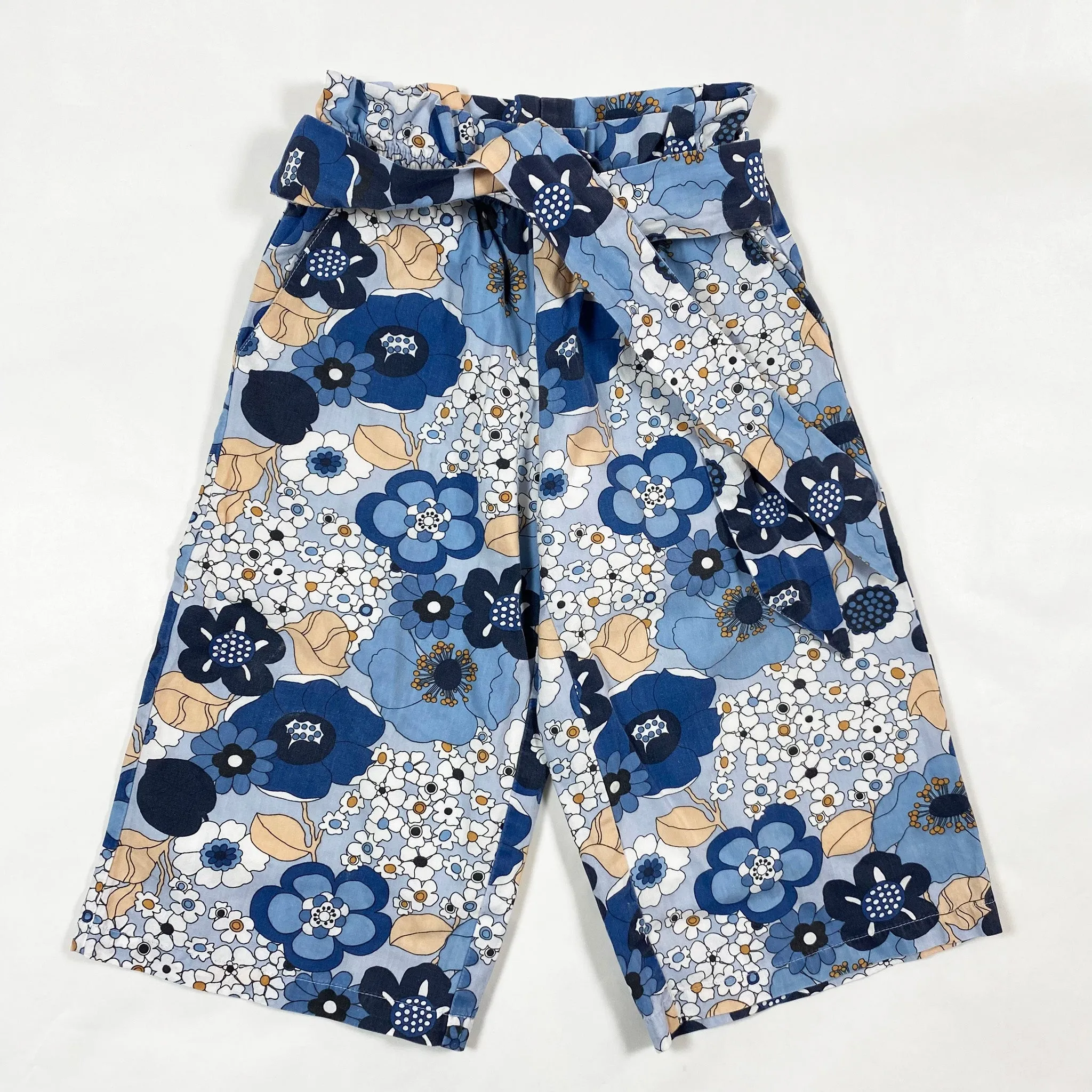 Chloé big flower print culottes 4Y