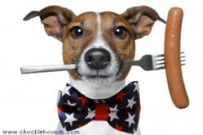 ChuckleHounds | Stars Bow Tie for Dog Collar | Dog Accessory