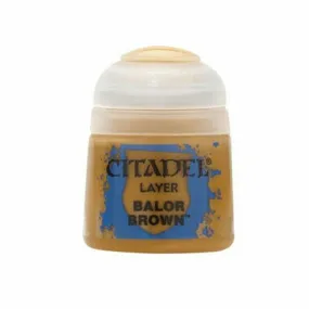 Citadel Paint: Layer - Balor Brown (12ml)