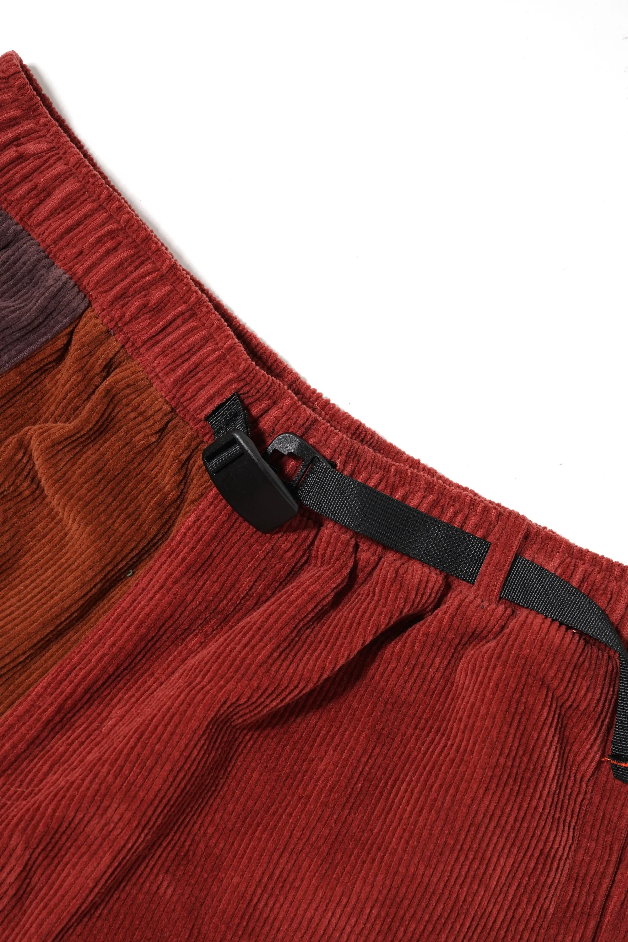Cord Patchwork Pants - Autumn