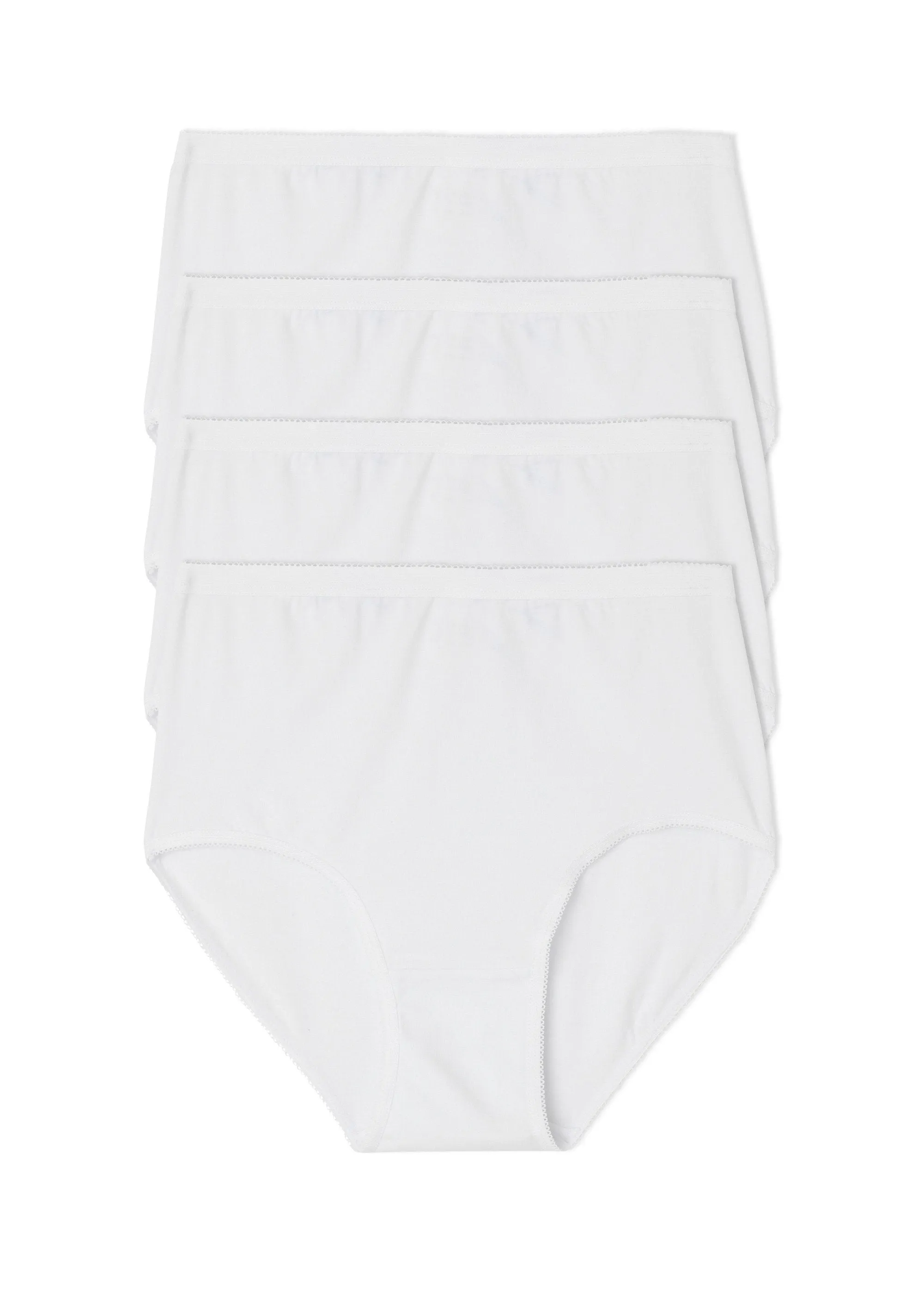 Culotte taille haute bi-extensible - lot de 4