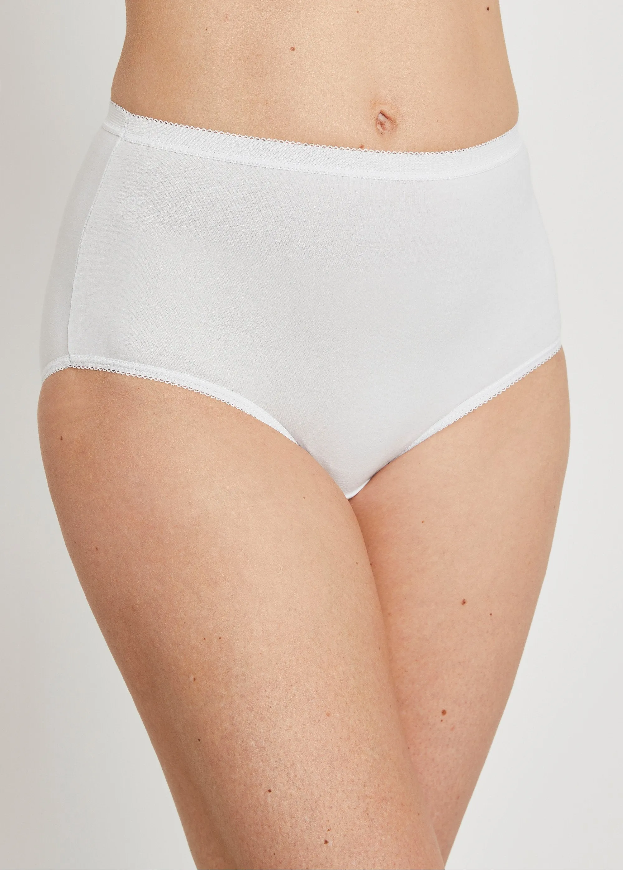Culotte taille haute bi-extensible - lot de 4