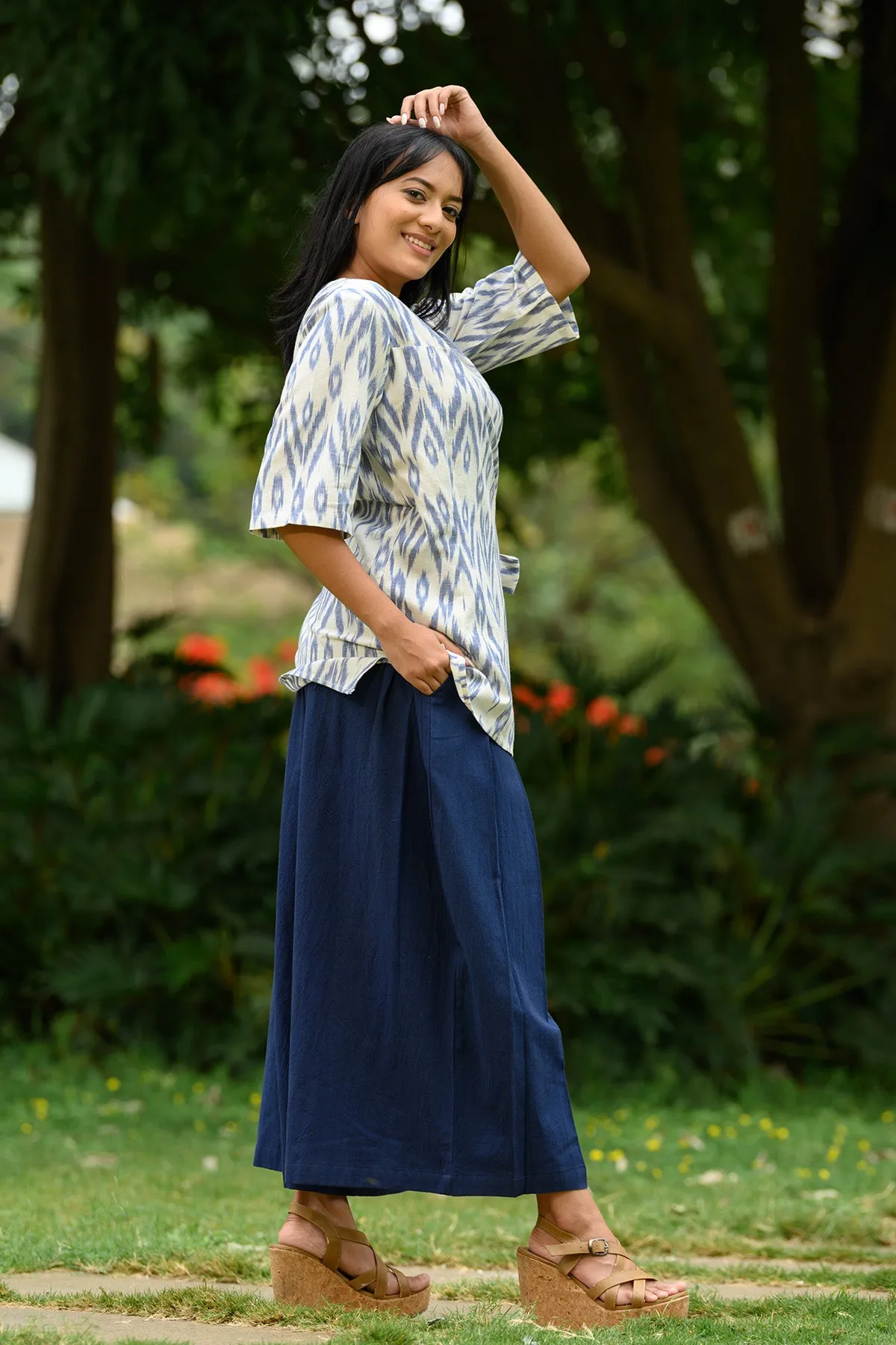 Dharti Co-ord Set - Ivory