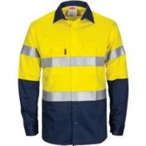 DNC 3409 PATRON SAINT L/S REFLECTIVE HI VIS FR/ARC RATED DRILL SHIRT