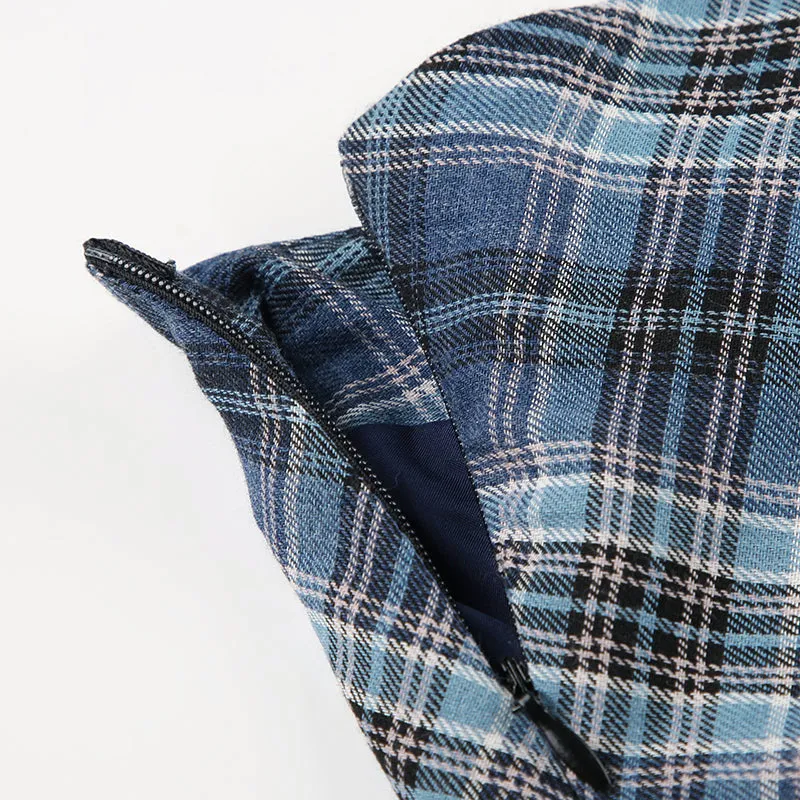 Dyana Plaid Maxi Skirt