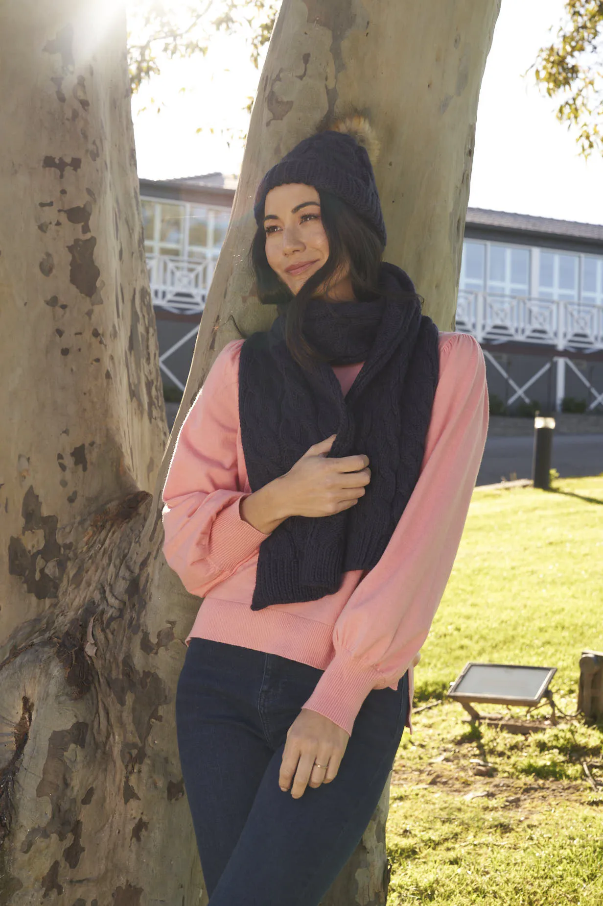 Elsie Beanie - Navy