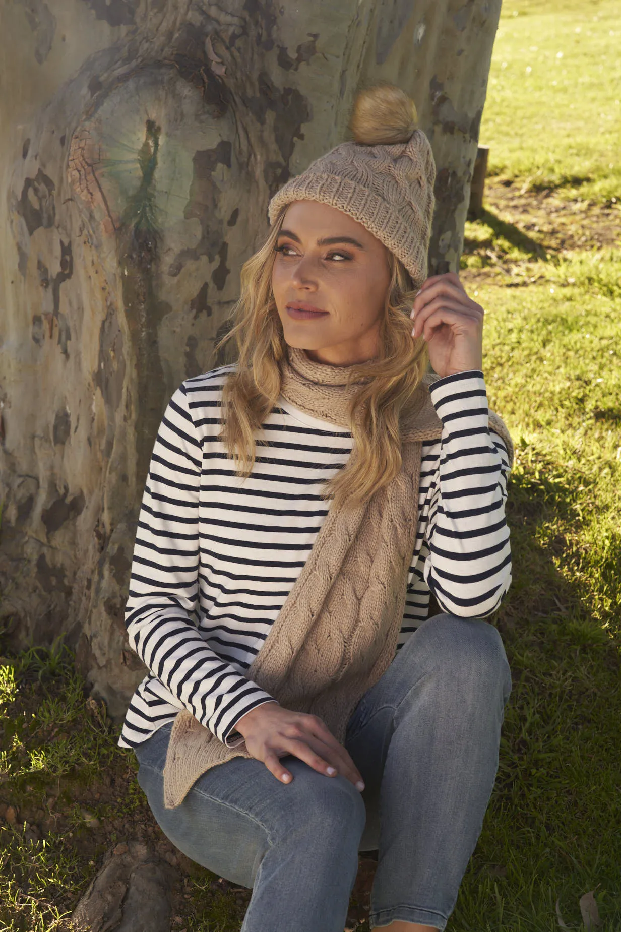 Elsie Beanie - Navy