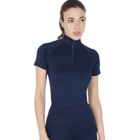 Equestro Short Sleeve Base Layer - Navy
