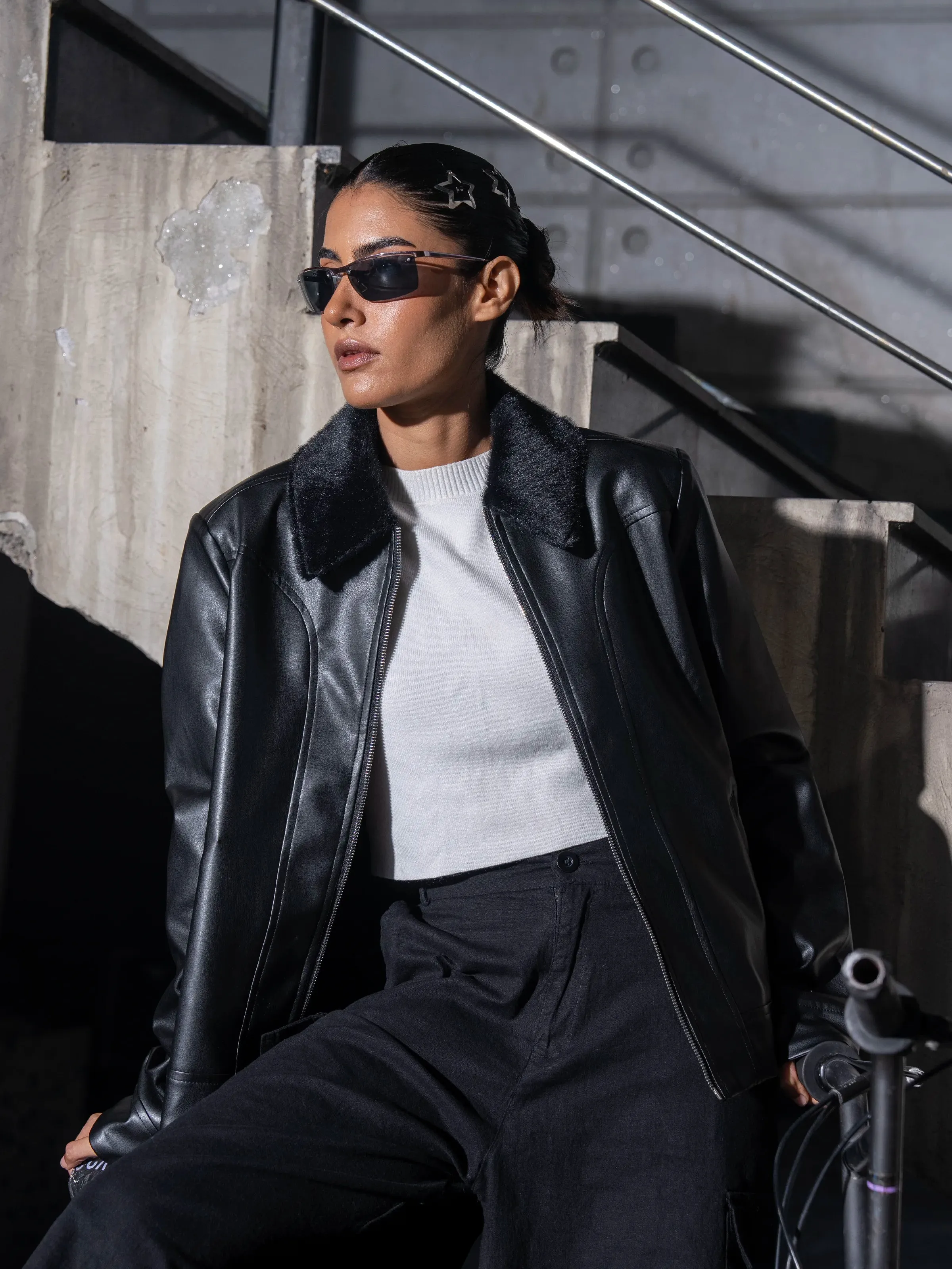 Fur Collar Jacket - FWTJ24-006
