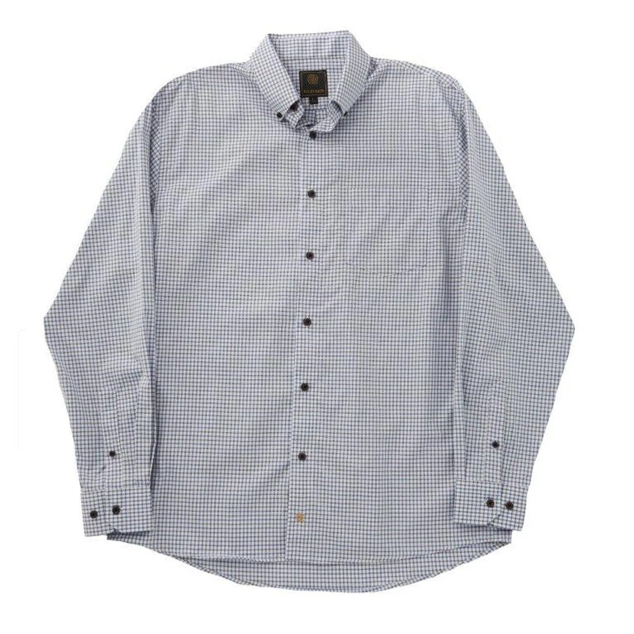 FX FUSION LONG SLEEVE TEXTURED CHECK SHIRT