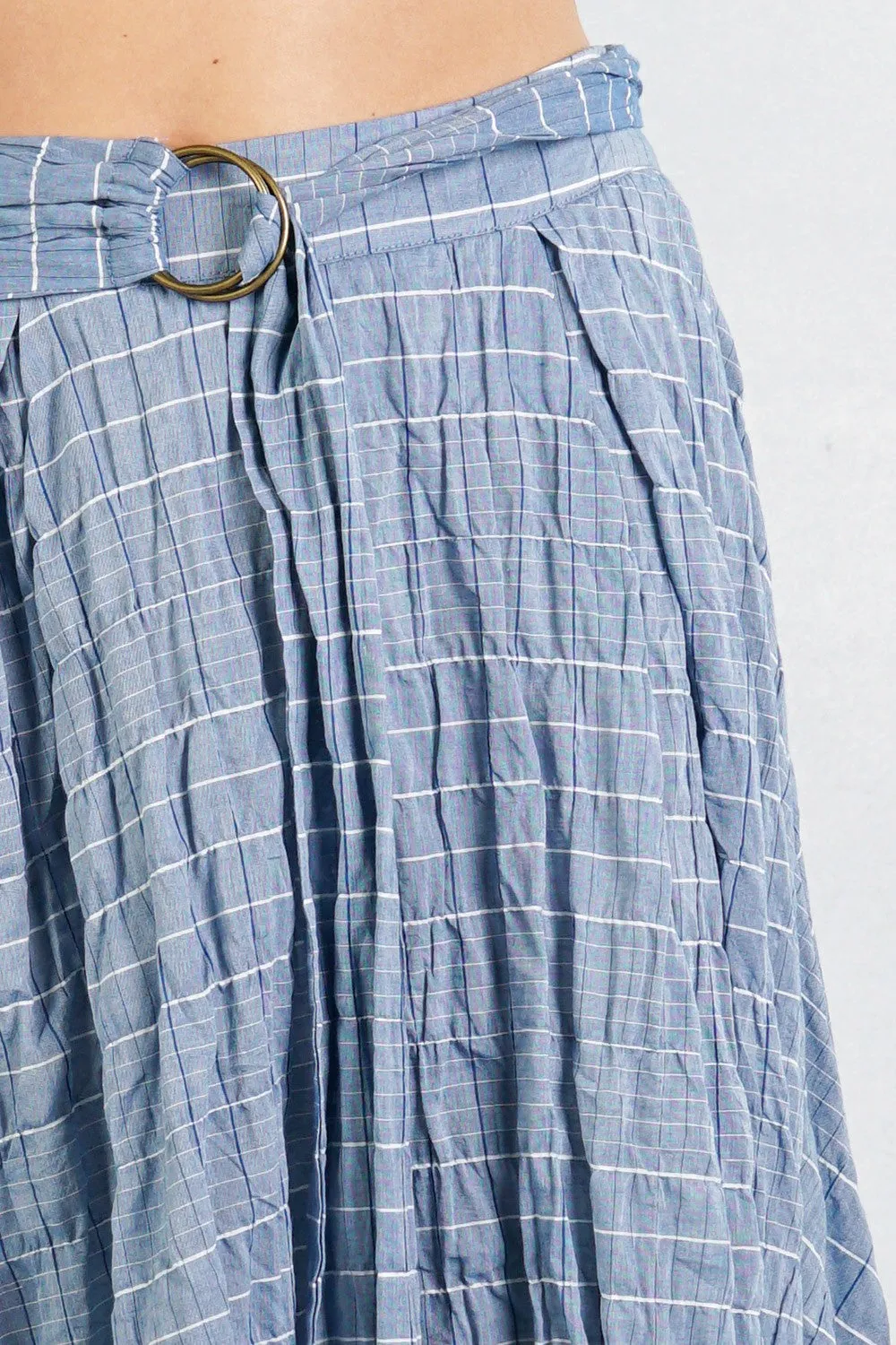 Handkerchief Midi Skirt