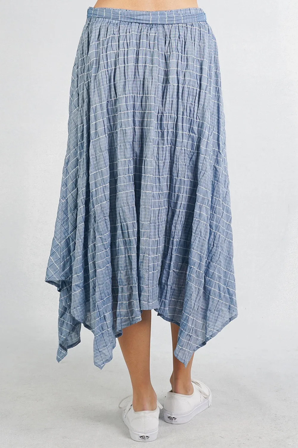 Handkerchief Midi Skirt