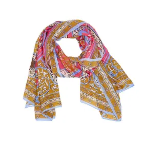 Indian Summer Pink Scarf