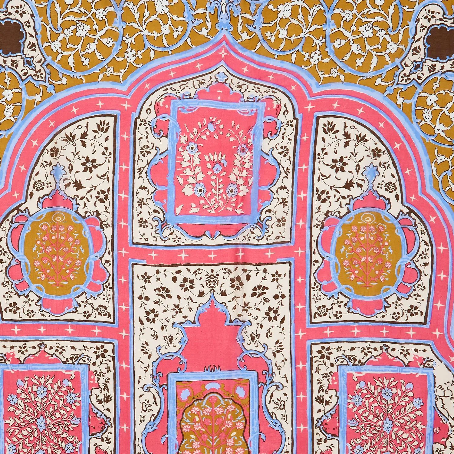 Indian Summer Pink Scarf