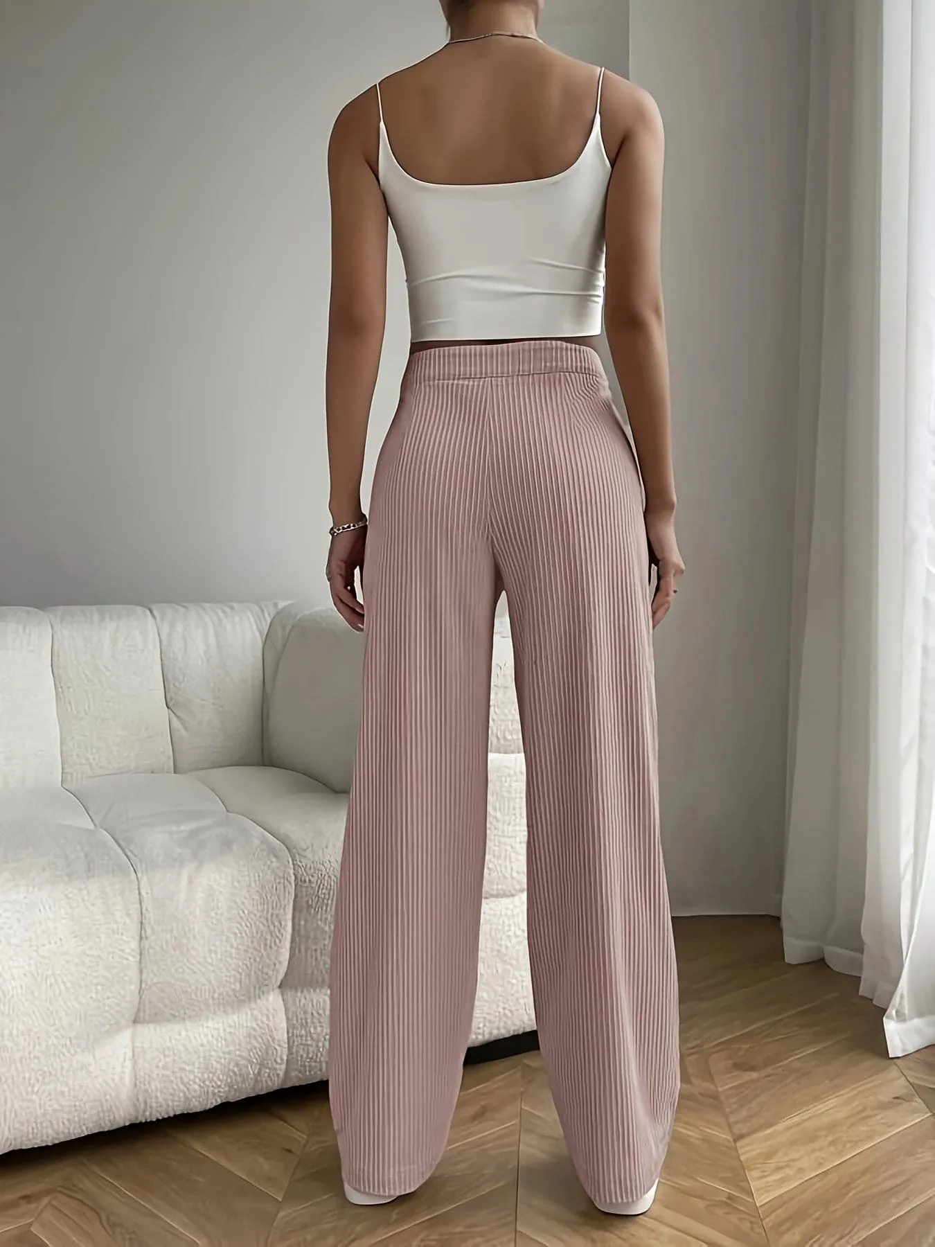 Ivyshape | Comfortable Corduroy Pants for Women