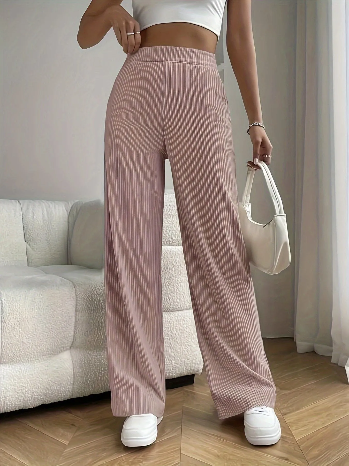 Ivyshape | Comfortable Corduroy Pants for Women