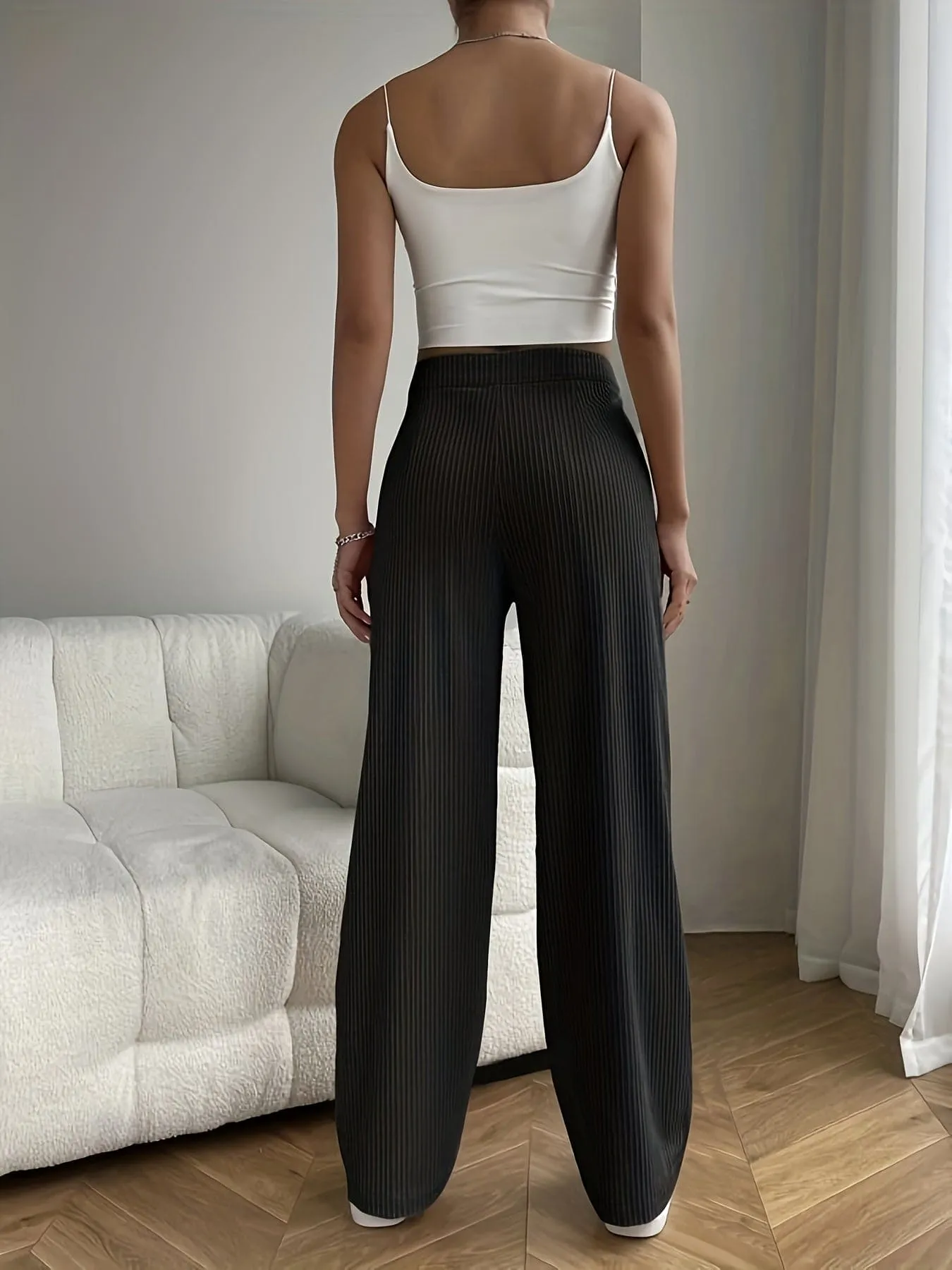 Ivyshape | Comfortable Corduroy Pants for Women