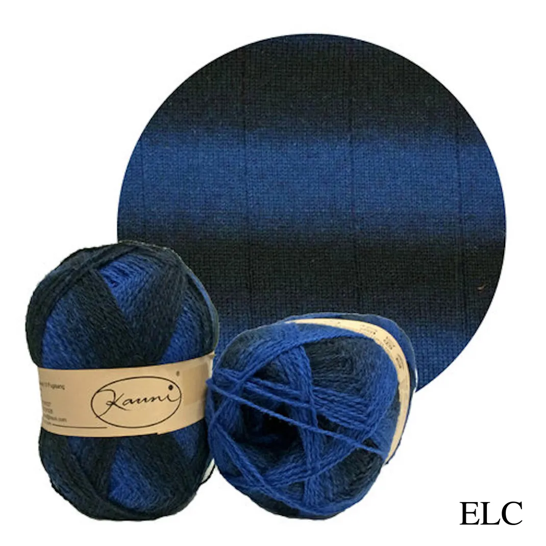 Kauni Effektgarn Garter Stitch Scarf Knitting Kit | Kauni Effektgarn & Knitting Pattern (#245)